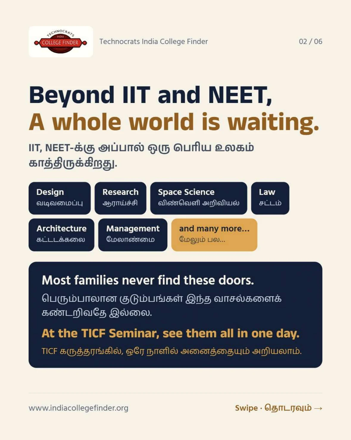 Beyond IIT and NEET, a whole world is waiting